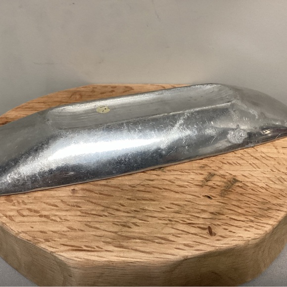 Beautiful Cast Aluminum Serving Tray / Decor Tray / Fruit Tray - Heavy & Solid - Picture 10 of 15